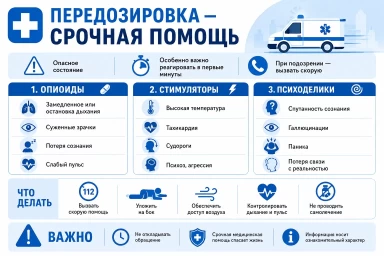 Помощь при передозировке в Хосте