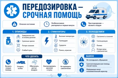 Помощь при передозировке в Хосте